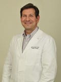 Doctor in lab coat