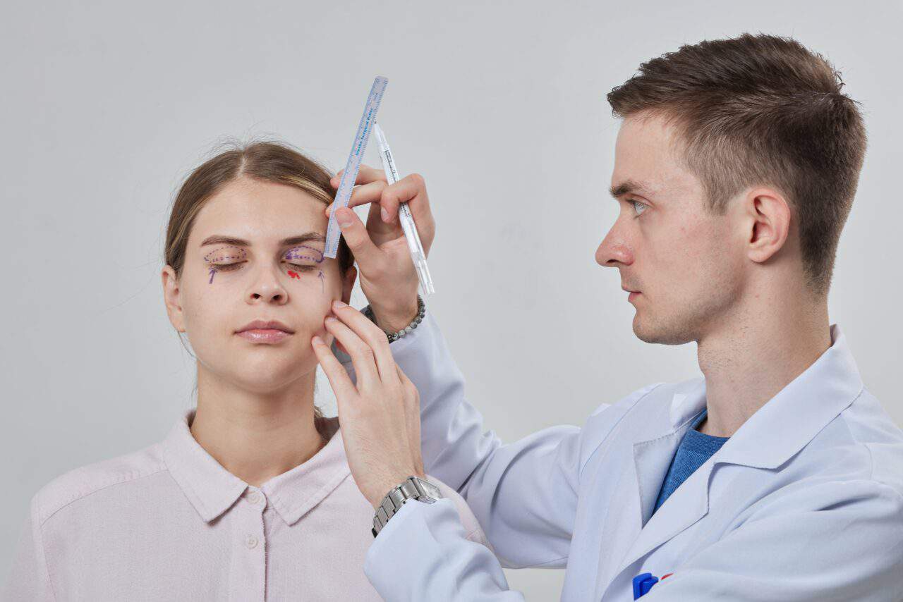 blepharoplasty or eyelid surgery
