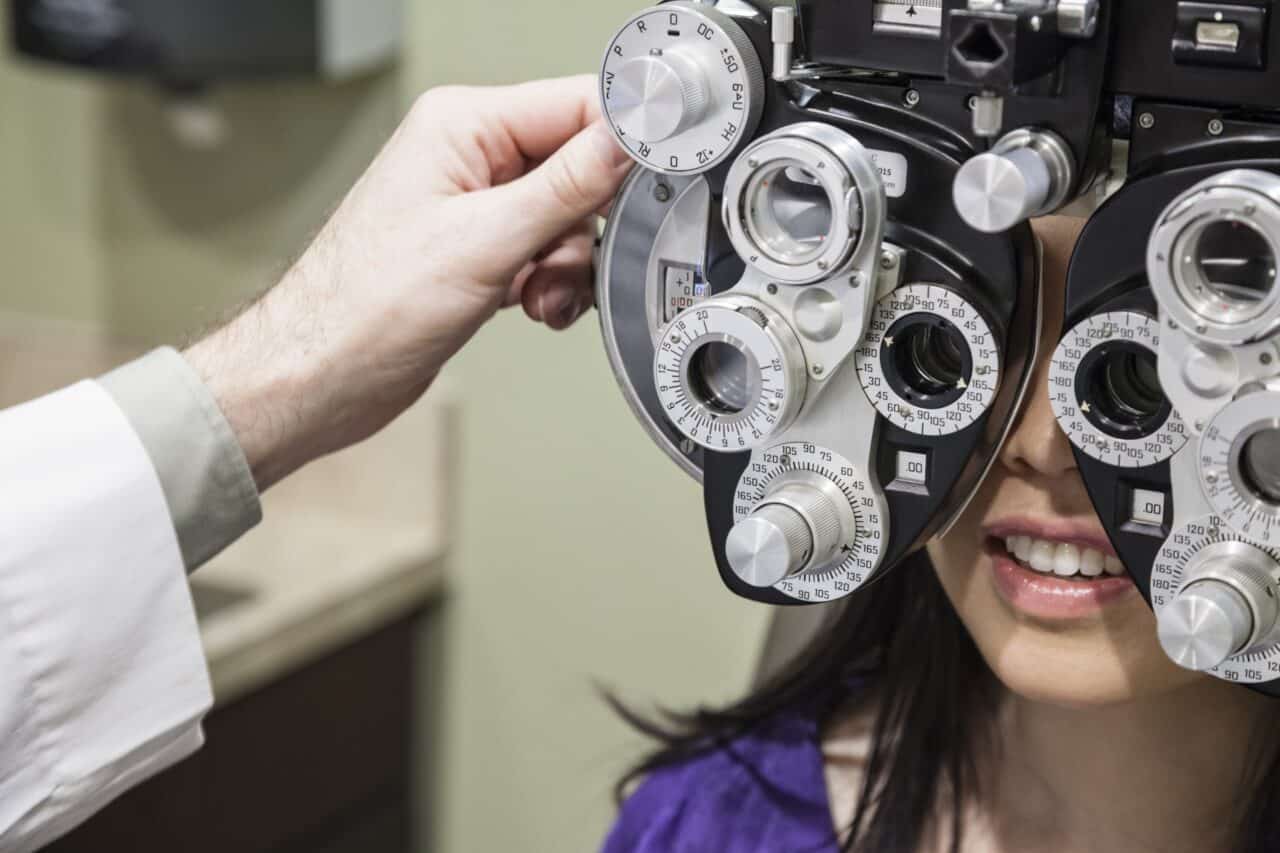 regular eye exam