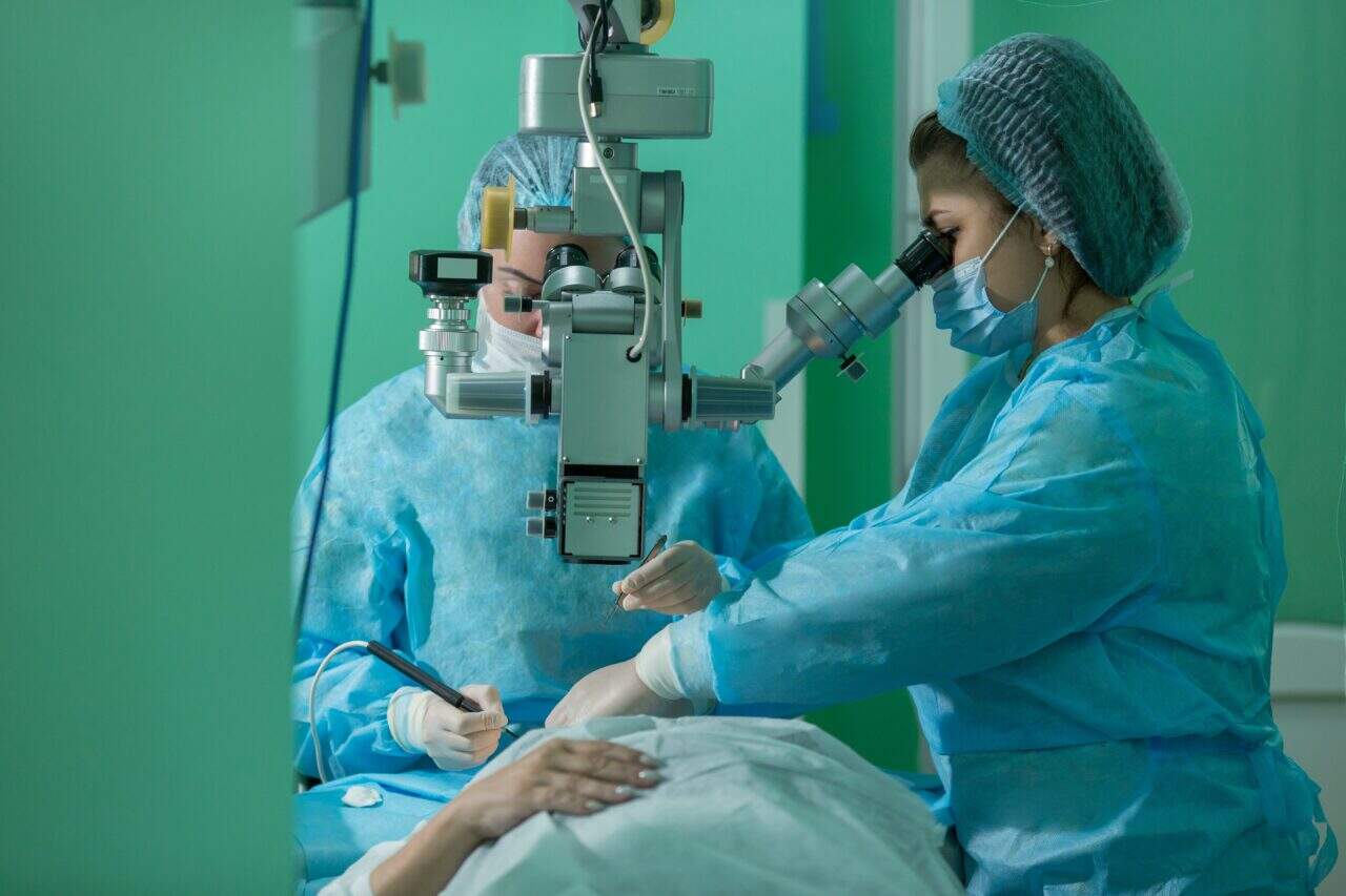 YAG laser treatment after cataract surgery
